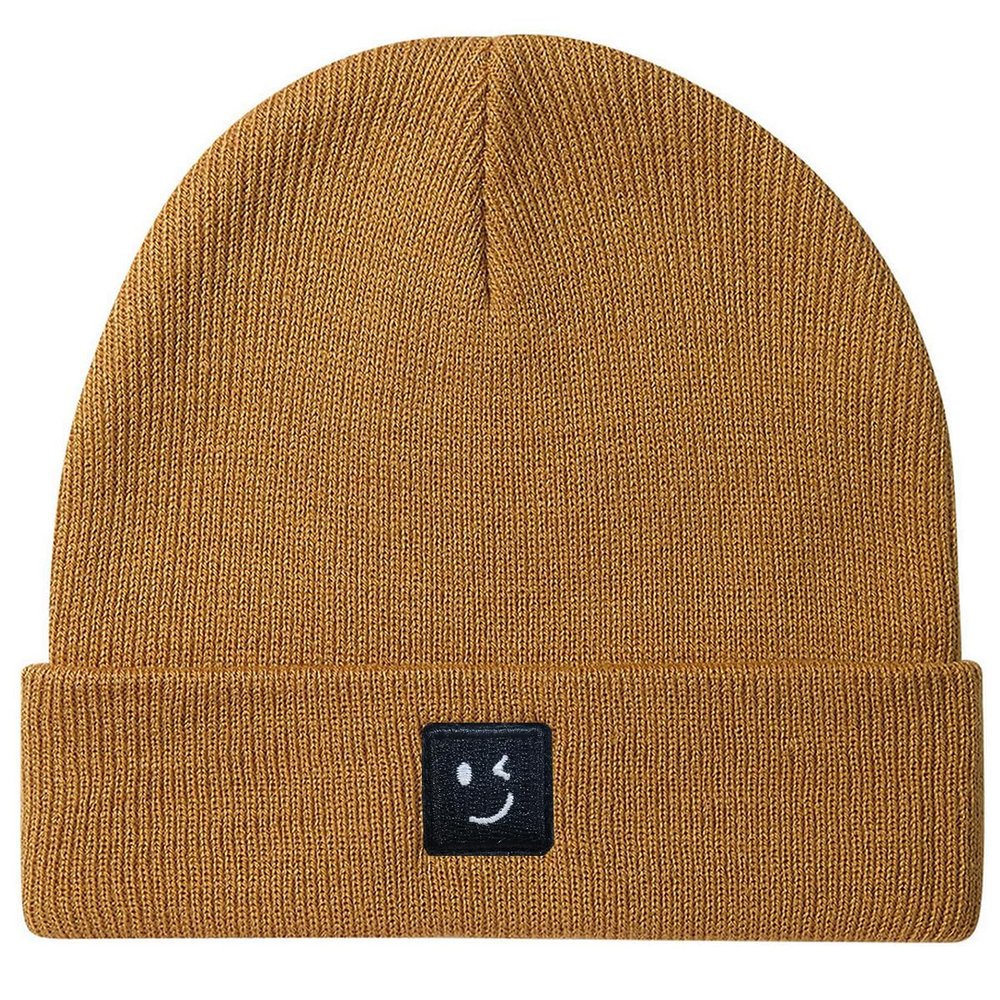 Meaiguo Baby Beanie Hats 6-36 Months Toddler Winter Hat Knitted Kids Beanie for Girls Boys Camel