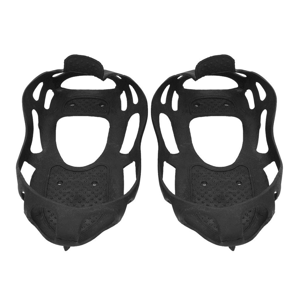 Ice Cleat Shoe Grips Spikes Cleats Crampons Slip Resistant Snow Hiking Climbing