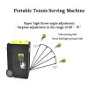 Tennis Ball Machine, Portable Tennis Spear with Remote Control, Serving Frequency is 1.5-10 Seconds/Hold Up to 50 Tennis Balls(Does Not Contain)/Adjustable Launch Angle, for Tennis Trainers view 2