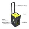 Tennis Ball Machine, Portable Tennis Spear with Remote Control, Serving Frequency is 1.5-10 Seconds/Hold Up to 50 Tennis Balls(Does Not Contain)/Adjustable Launch Angle, for Tennis Trainers view 4