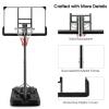 YXCUSAM Portable Basketball Stand, Adjustable Basketball Stand Kit, Free Standing Basketball Stand for Teens, Adults view 4