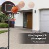 YXCUSAM Portable Basketball Stand, Outdoor Freestanding Adjustable Basketball Stand with Wheels/Fillable Base for Clubs view 3