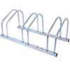 FocusOnHome 3 Bikes Floor Bike Stand, Bike Parking Rack Garage Bike Storage Stand Indoor/Outdoor 22-28" Wheel Stand, Max. Tire Width 2.15",galvanization view 2