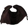MYTVQRVK Belly Dance Silk Scarf Silk Veil Shawl Women Scarf Costume Accessory Customized Handmade Dyed Silk Veil Belly Dance Veil Accessory(Black Veil,90x200cm) view 1