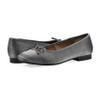WHITE MOUNTAIN Women's Bocci Dressy Cap Toe Ballet Flat, Gunmetal/Shimmer/Fab, 8.5 W view 2