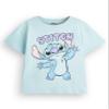 Disney Lilo & Stitch Girls T-Shirt Pack of 2 | Kids Light Blue & Pink Short Sleeve Graphic Tee Set Angel Alien Cute Clothing view 4