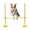 CMYUN Dog Jumping Training Exercise Equipment/Soccer Agility Poles with Base, Speed Agility Hurdles for Adult Kids, Adjustable Track & Field Hurdle(100cm(39 3/8")) view 1