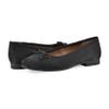 WHITE MOUNTAIN Women's Bocci Dressy Cap Toe Ballet Flat, Black/Shimmer/Fab, 6.5 M view 2