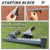 JINEKU Aluminum Alloy Track and Field Starting Block, Multi-Angle Adjustable, Super Grip, Suitable for Rubber and Plastic Synthetic Tracks, Dedicated for Sprint Competitions,C2 view 2