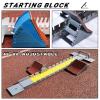 JINEKU Aluminum Alloy Track and Field Starting Block, Multi-Angle Adjustable, Super Grip, Suitable for Rubber and Plastic Synthetic Tracks, Dedicated for Sprint Competitions,C2 view 3