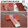 JINEKU Aluminum Alloy Track and Field Starting Block, Multi-Angle Adjustable, Super Grip, Suitable for Rubber and Plastic Synthetic Tracks, Dedicated for Sprint Competitions,C1 view 4