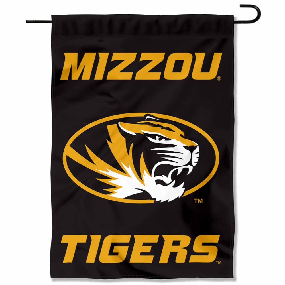 College Flags & Banners Co. Missouri Tigers Black Garden Banner Flag