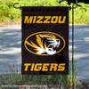 College Flags & Banners Co. Missouri Tigers Black Garden Banner Flag view 2