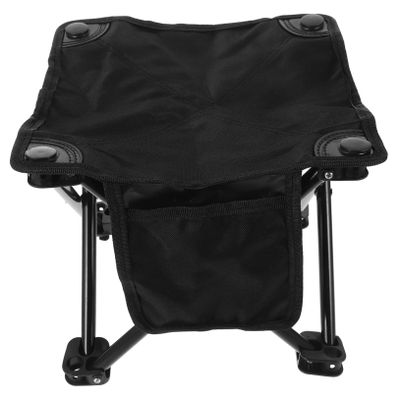 Homoyoyo Portable Folding Stool for Camping Fishing Hiking Lightweight Compact Design Side Pocket Comfortable Outdoor Bench for Travel Sports Events