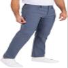 Gerry Men's Tech 5 Pocket Stretch Fabric Comfort Waistband Pant (Blue,34x30) view 4