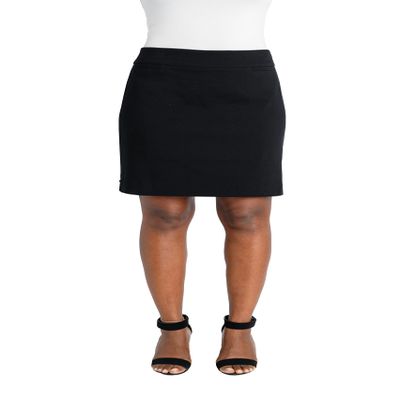 Briggs New York Women's Super Stretch Millennium Skort Black
