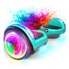 SISIGAD Scooter, 6.5" Flash Wheels & Corlorful LED Lights, All for Girls Boys Kids Ages 6+ view 1