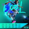 SISIGAD Scooter, 6.5" Flash Wheels & Corlorful LED Lights, All for Girls Boys Kids Ages 6+ view 2