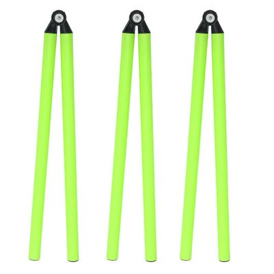 Toddmomy 3pcs Soccer Training Poles and Hurdles and Sports Equipment for Basketball and Soccer Practice Bright and Eye-catching Design for Outdoor Use