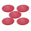 5 Pack 2.36-Inch (60 mm) Lightweight Mini Air Hockey Pucks - Durable 3mm Thick Replacement Accessories for Small Air Hockey Tables - 0.19oz (5.5g) for Fast Mini Gameplay for Kids view 1