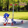Sonic The Hedgehog 2 Wheel Kick Scooter with Light Up Wheels  Foldable, Non-Slip Deck, Comfortable & Smooth Ride view 2
