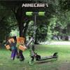 Minecraft 2 Wheel Kick Scooter with Light Up Wheels  Foldable, Non-Slip Deck, Comfortable & Smooth Ride view 2