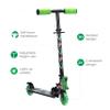Minecraft 2 Wheel Kick Scooter with Light Up Wheels  Foldable, Non-Slip Deck, Comfortable & Smooth Ride view 3