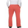 KOI Next Gen Everyday Hero Women's 5-Pocket Cargo Scrub Pants Heather Coral X-Small Tall view 2