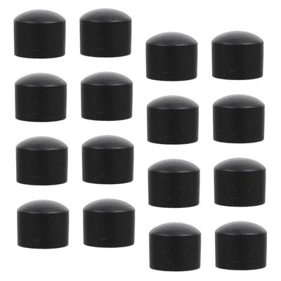 KOMBIUDA 16pcs Foosball End Caps Table Accessories Lightweight Safe Rod Covers for Football Machines Fits Standard Foosball Tables