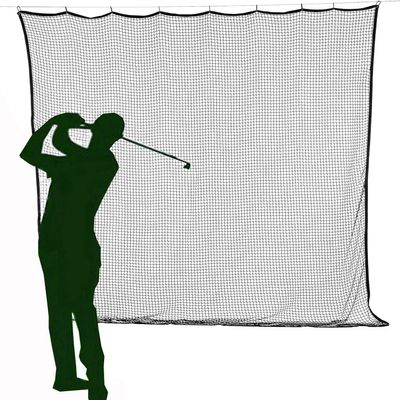 10ft x 20ft Sports Netting in/Outdoor Frequent Use Durable Weatherproof Golf Hitting Practice Net Strong 150 LB Tested Impact Hit Nylon Mesh Net 1-Inch Mesh Holes for Golf Baseball Hockey Lacrosse