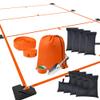SportzPals Portable Pickleball Court Lines for Outdoor & Indoor, No Measurement Required Pickleball Court Marker Kit, Easy Setup & Durable Design view 1