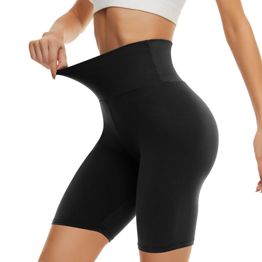 CAMPSNAIL Workout Biker Shorts Women - 3"/5"/8" High Waisted Tummy Control Spandex Booty Volleyball Shorts for Yoga Dance