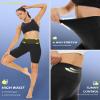 CAMPSNAIL Workout Biker Shorts Women - 3"/5"/8" High Waisted Tummy Control Spandex Booty Volleyball Shorts for Yoga Dance view 3