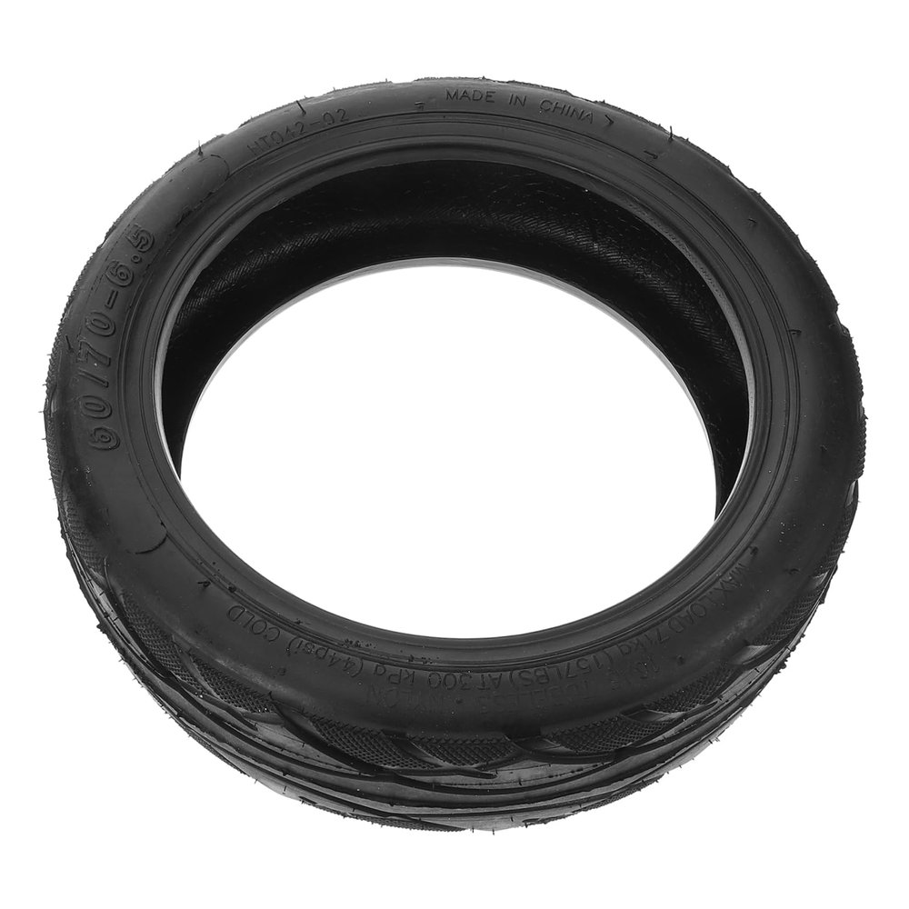 BESPORTBLE Rubber Electric Bicycle Tire 60/70-6.5 Scooter Wheel Replacement Honeycomb Tire for Scooter