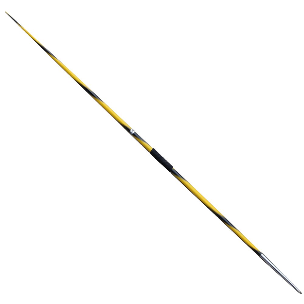 Silver Arrow Competition Javelin for Women,600g High School Throwing Javelin (Yellow Black)