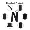 Toeloioh 2Pcs Replacement Padded Knee Board Strap Boating Shock Water Strap for Sport, Knee Board Strap for Water Boarding/Kneeling Boarding/Knee Surfing view 3