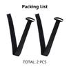 Toeloioh 2Pcs Replacement Padded Knee Board Strap Boating Shock Water Strap for Sport, Knee Board Strap for Water Boarding/Kneeling Boarding/Knee Surfing view 4