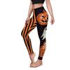 Women's Halloween Leggings 3D Pumpkin Skull Horror Printed Nightmare Before Christmas Stretchy High Waist Yoga Pants view 1