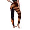 Women's Halloween Leggings 3D Pumpkin Skull Horror Printed Nightmare Before Christmas Stretchy High Waist Yoga Pants view 2