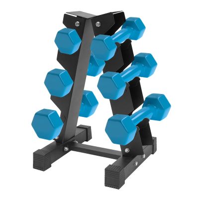 Metal Dumbbell Rack Stand, A-Frame Compact Multilevel Weight Dumbbell Storage Organizer, 176/660 Load-bearing, Dumbbell Organizer for Gym/Home/School Storage Rack (176 Load-bearing)
