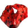 HCSNTVPU Belly Dance Silk Scarf Real silk belly dance veil, dance veils,veil red yellow mix color(Color 01,90x200cm) view 2