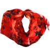 HCSNTVPU Belly Dance Silk Scarf Real silk belly dance veil, dance veils,veil red yellow mix color(Color 01,90x200cm) view 4