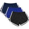 3 Pack Women's Shorts Quick Dry Active Workout Running Shorts Comfy Casual Elastic Waist Lounge Shorts Sweat Short view 2