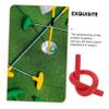 BESPORTBLE Golf Exercise Rod Lightweight Golf Swing Training Tool for Indoor and Outdoor Practice Multi-Function Warm-up Aid Eye-catching for Improved Performance view 4