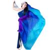 HCSNTVPU Belly Dance Silk Scarf Women Belly Dance Silk Veils(Color 22,270cm 114cm) view 2
