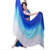 HCSNTVPU Belly Dance Silk Scarf Women Belly Dance Silk Veils(Color 22,270cm 114cm) view 3