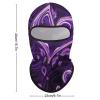Balaclava Face Mask for Men Women Purple Love Full Mask for Outdoor Sport Cycling Fishing Cap view 2