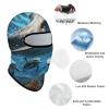 Balaclava Face Mask for Men Women Dolphins Full Mask for Outdoor Sport Cycling Fishing Cap view 3