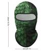 Balaclava Face Mask for Men Women Green Snakeskin Full Mask for Outdoor Sport Cycling Fishing Cap view 2