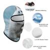 Balaclava Face Mask for Men Women Cool Animal White Polar Bear Full Mask for Outdoor Sport Cycling Fishing Cap view 3